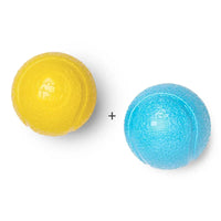West Paw: Boundr Ball - Aqua / Dandelion 2 PACK