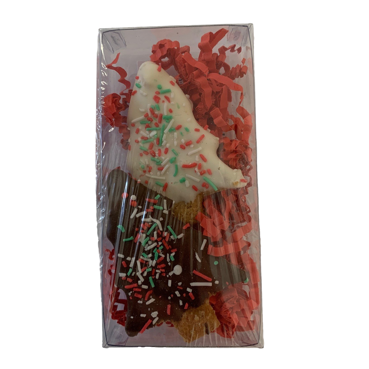 DOG TREATS | Huds and Toke: Christmas Tree Cookies - 2 Pces (in GIFT BOX)