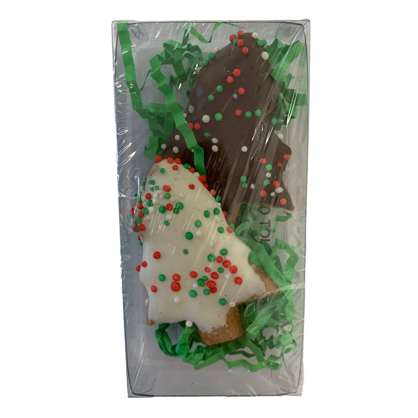 DOG TREATS | Huds and Toke: Christmas Tree Cookies - 2 Pces (in GIFT BOX)