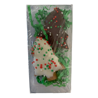DOG TREATS | Huds and Toke: Christmas Tree Cookies - 2 Pces (in GIFT BOX)