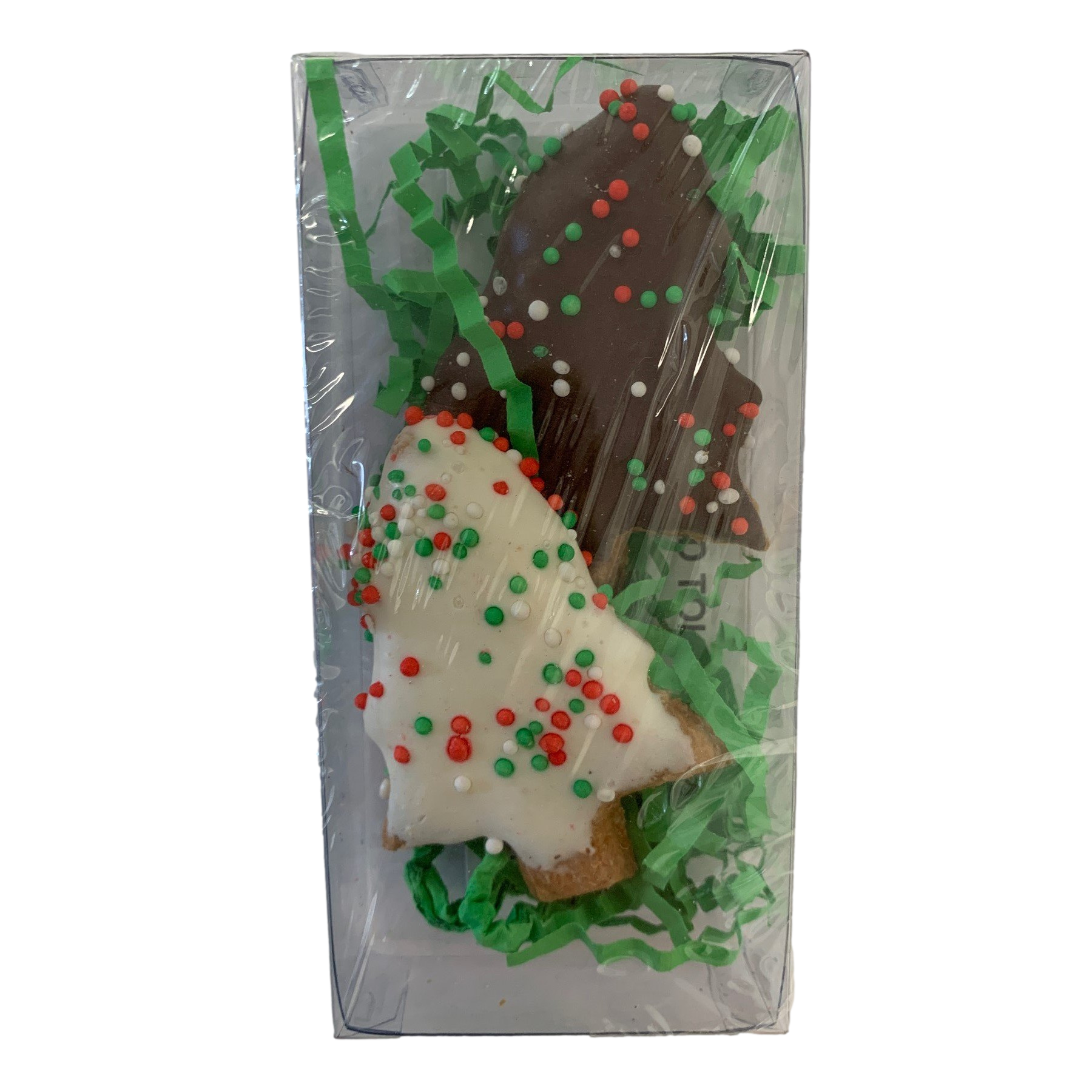 DOG TREATS | Huds and Toke: Christmas Tree Cookies - 2 Pces (in GIFT BOX)