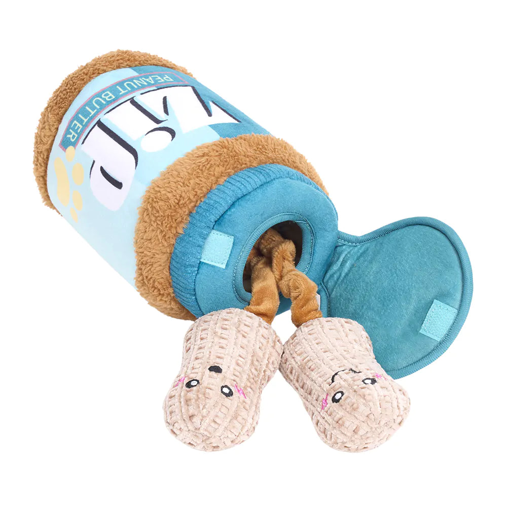 ZIPPY PAWS: Bungee Burrow - Peanut Butter Jar