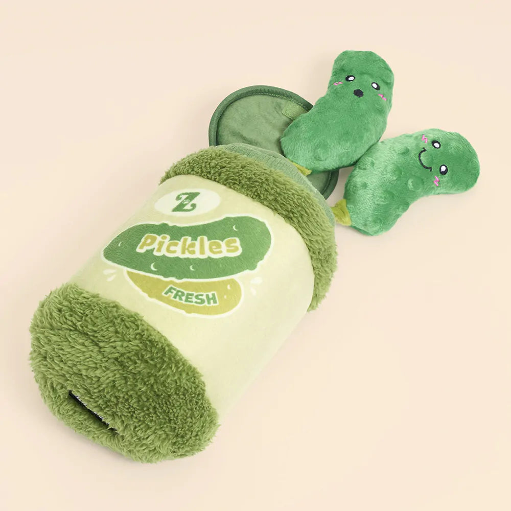 ZIPPY PAWS: Bungee Burrow - Pickle Jar