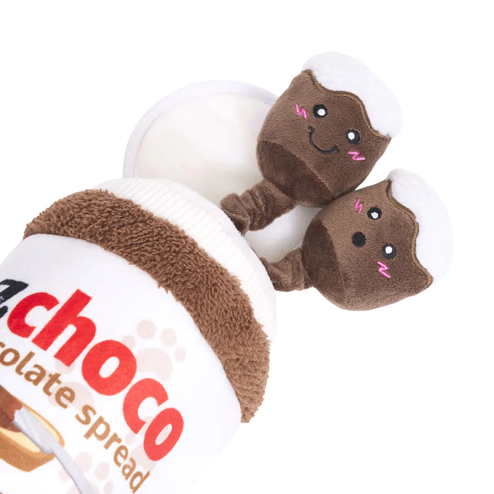 ZIPPY PAWS: Bungee Burrow - Chocolate Spread Jar