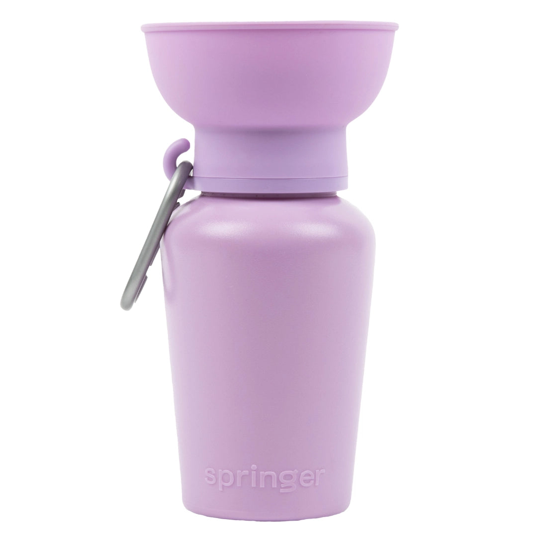 Springer: Flip Dog Travel Bottle - Lilac