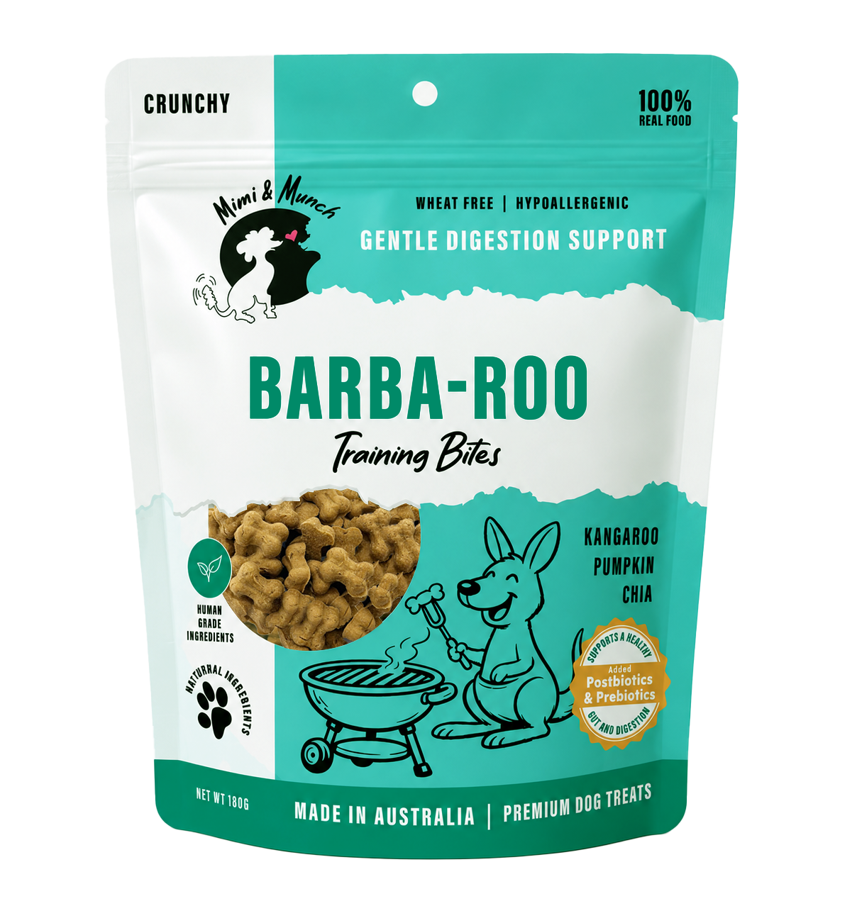 DOG TREATS | Mimi & Munch - Barba-Roo Natural Dog Treats