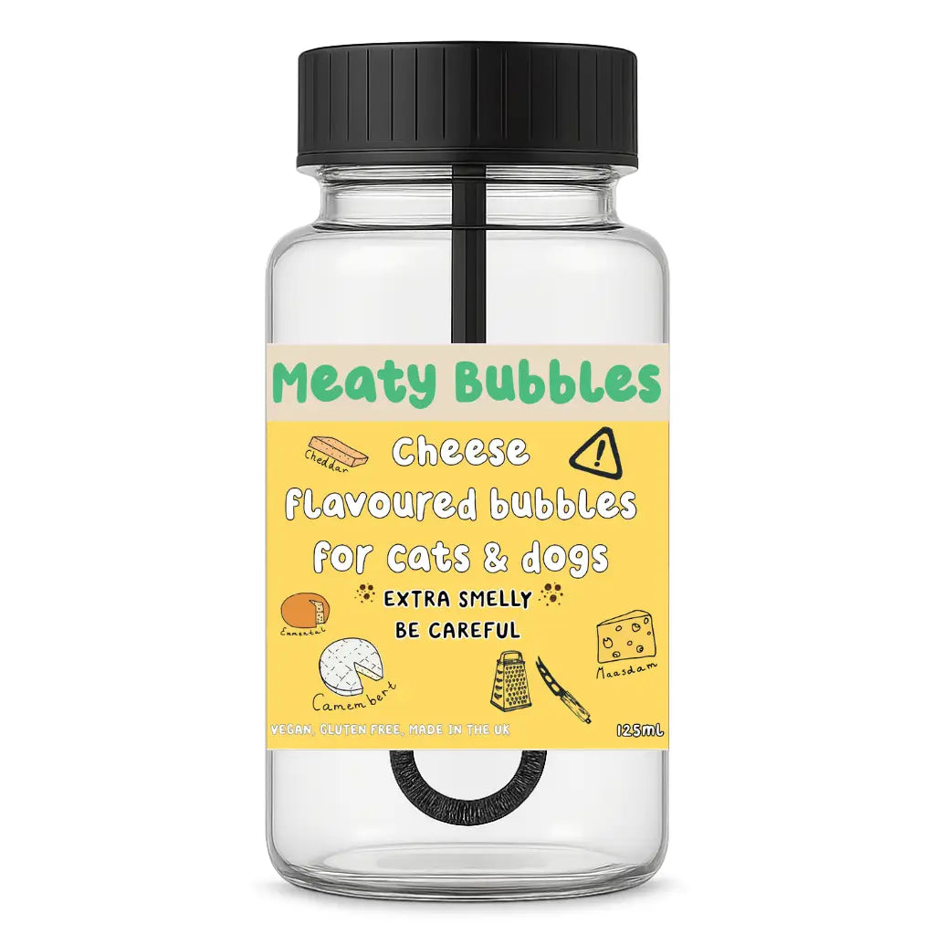 DOG TREATS | Meaty Bubbles Cheese Bubbles 125ml 