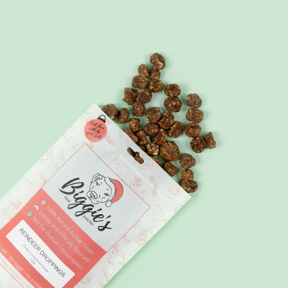 DOG TREATS | Biggies Raw Pantry: Reindeer Droppings - Chicken