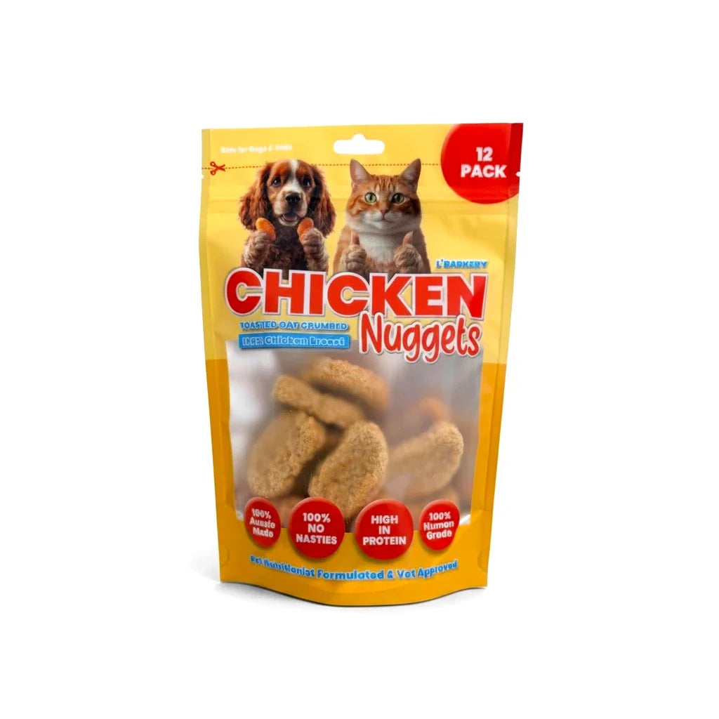 DOG TREATS L'Barkery: Chicken Nuggets - 12PK