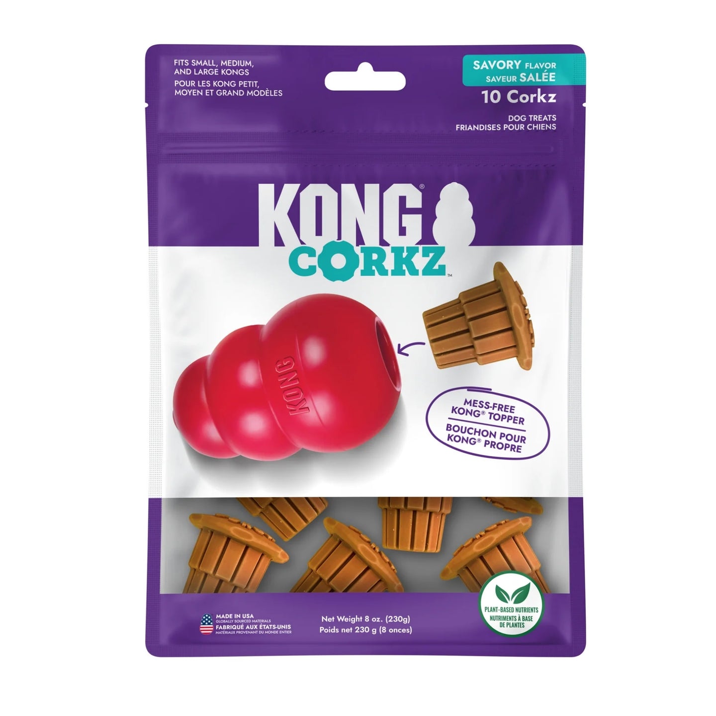 KONG: Corkz 8 Oz