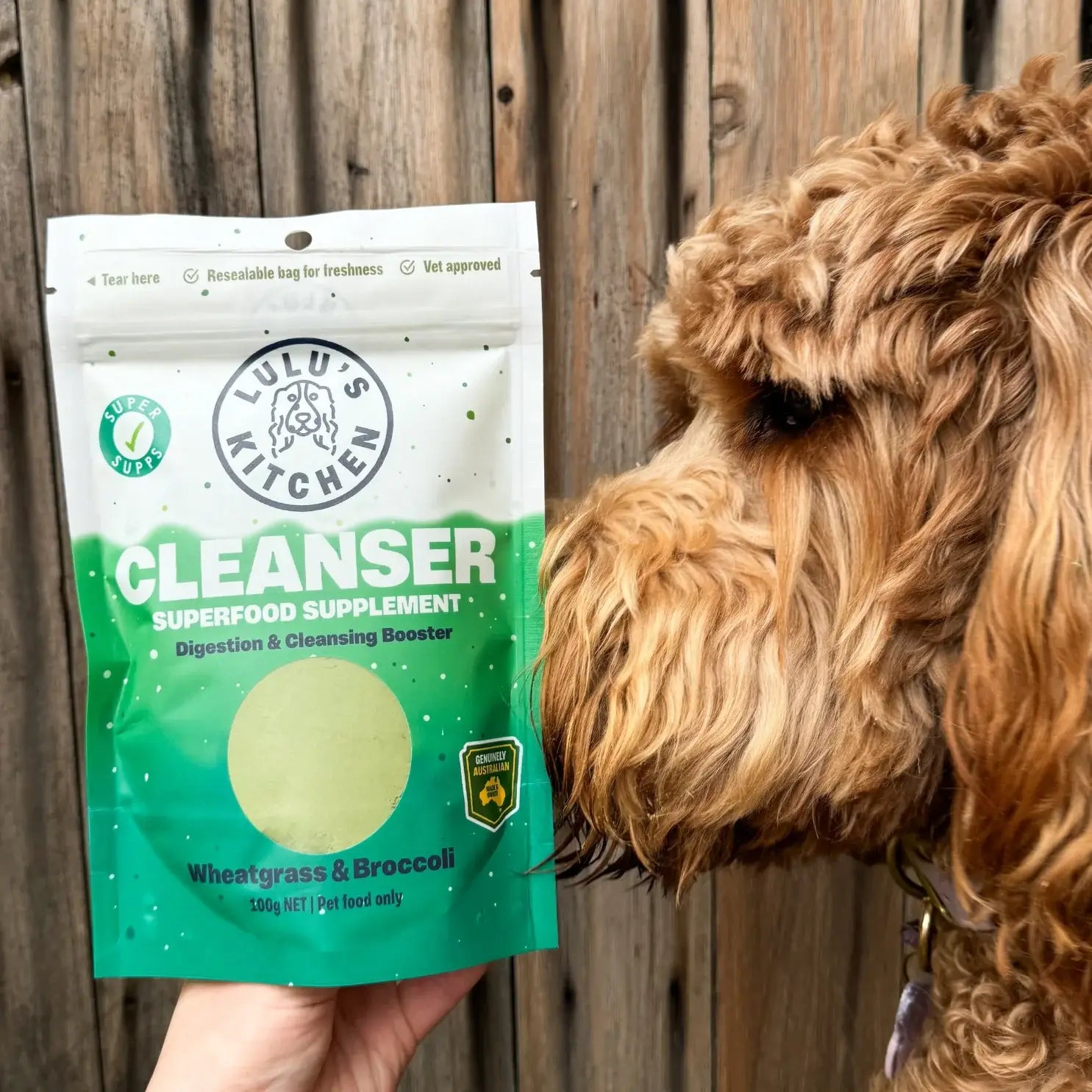 DOG SUPPLEMENT | Rover Pet Products: The Cleanser - Digestion & Cleansing Booster Superfood Supp (NEW)