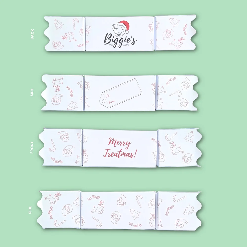 DOG TREATS | Biggies Raw Pantry: Christmas Bon Bon - Chicken