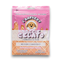 DOG TREATS L'Barkery: Doggy Gelato - Strawberry & Cream