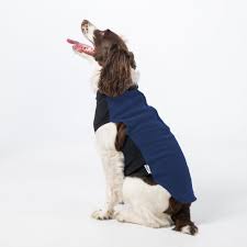 Goldpaw: DOG STRETCH FLEECE | Navy