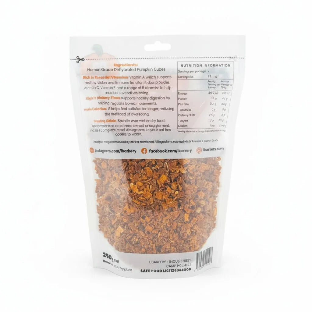 DOG TREATS L'Barkery: Just Pumpkin - 250g