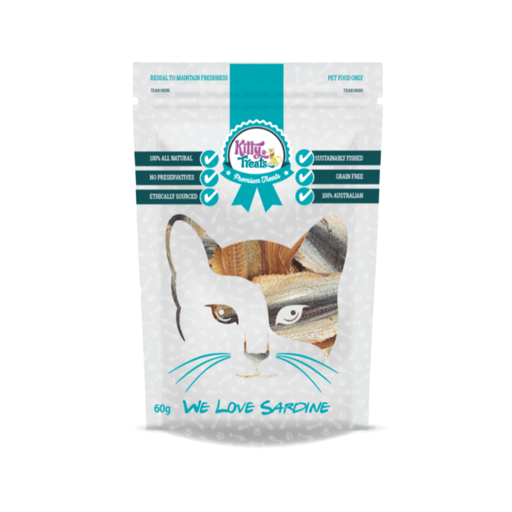 CAT TREATS | Kitty Treats: Sardines 70g