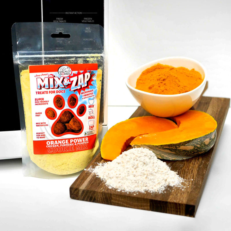 DOG TREATS Wagalot Dog: Cookie Mix - Orange Power - Chicken, Turmeric & Pumpkin