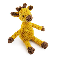 Giftable World: Corduroy Jungle Friends (Zebra & Giraffe) 7"