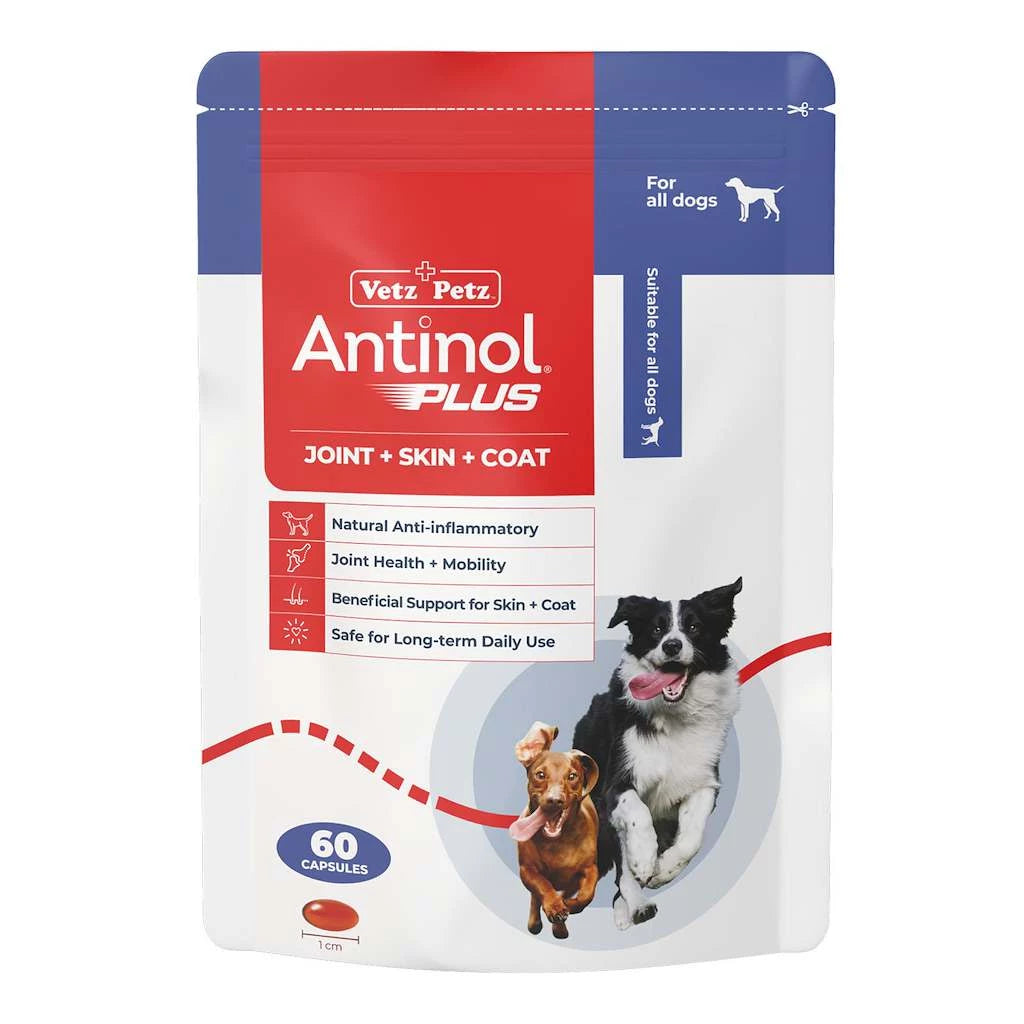 Antinol Plus Dog 60 Capsule Pouch