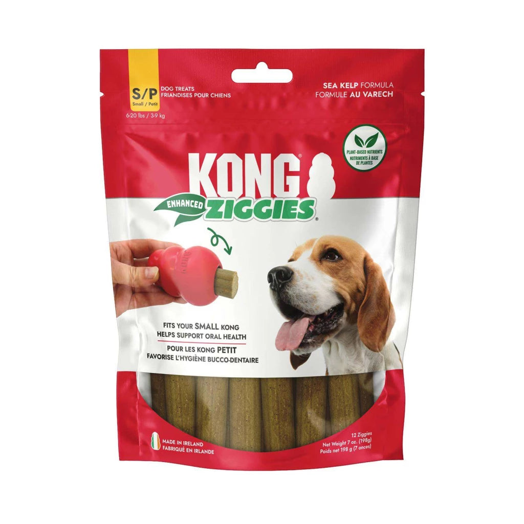KONG: Ziggies Enhanced Dental Treats - Small