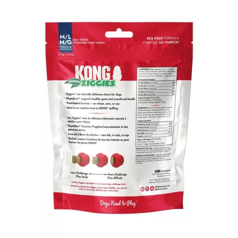 KONG: Ziggies Enhanced Dental Treats - Large