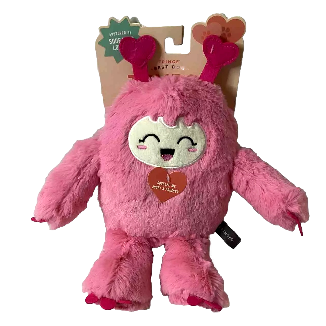 Fringe Studio: Yeti For Love Plush Dog Toy (NEW)