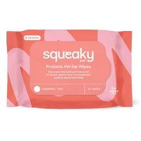 Squeaky Pet: Probiotic Pet Ear Wipes