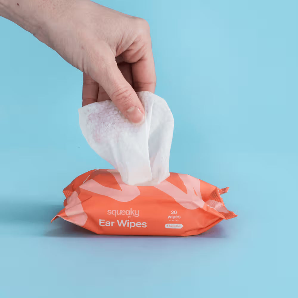 Squeaky Pet: Probiotic Pet Ear Wipes