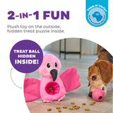 Outward Hound: Hide-Ablez Flamingo Dog Puzzle Toy (NEW)