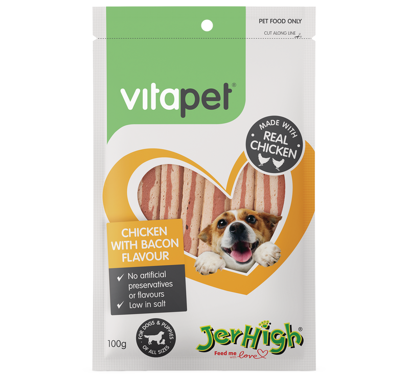 Vitapet: Chicken with Bacon Flavour (100g)
