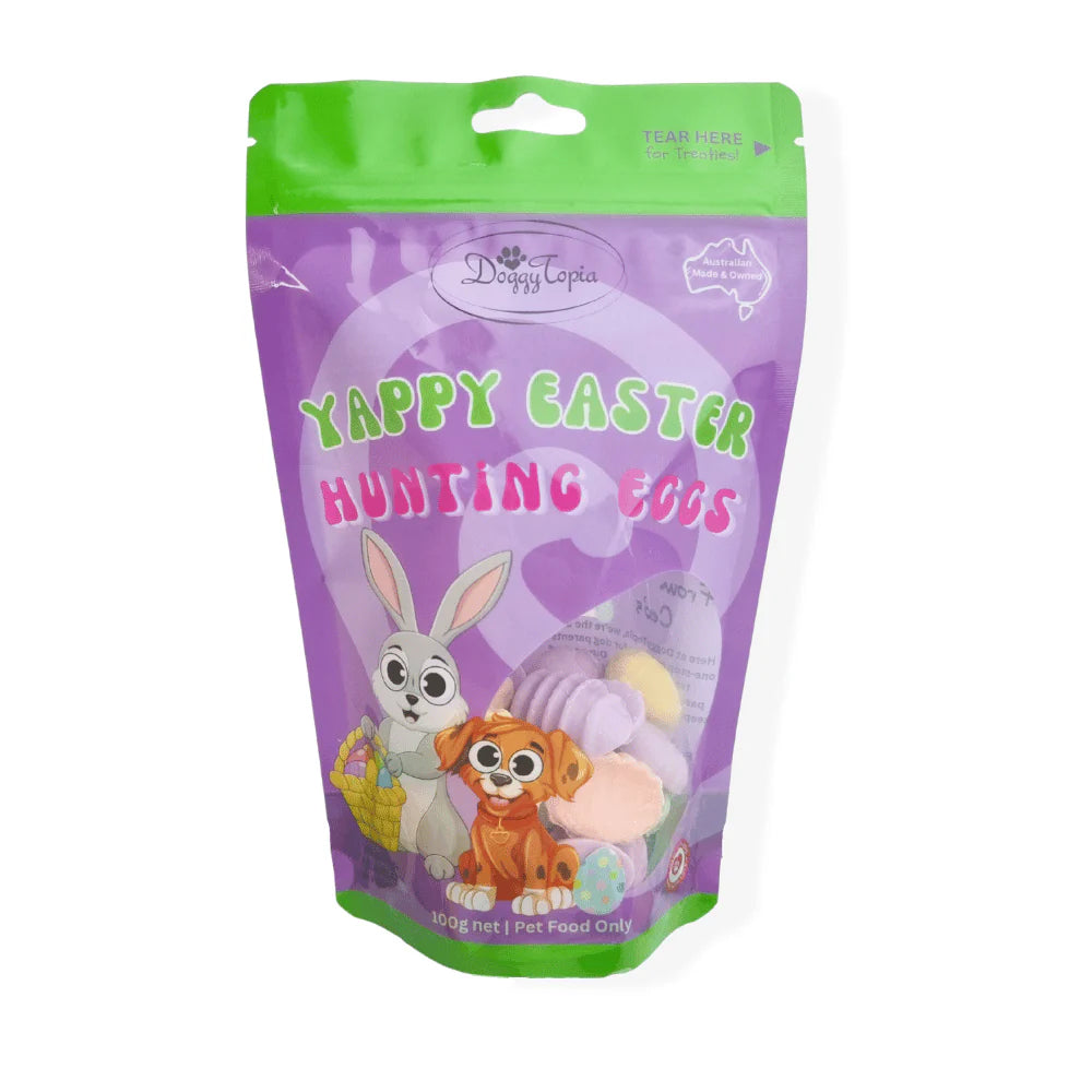 DOG TREATS | Doggy Topia - Yappy Easter Dog Hunting Eggs