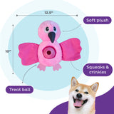 Outward Hound: Hide-Ablez Flamingo Dog Puzzle Toy (NEW)