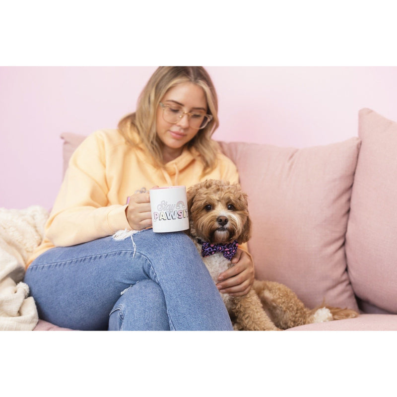 Coffee Mug: Stay Pawsitive {FINAL SALE}