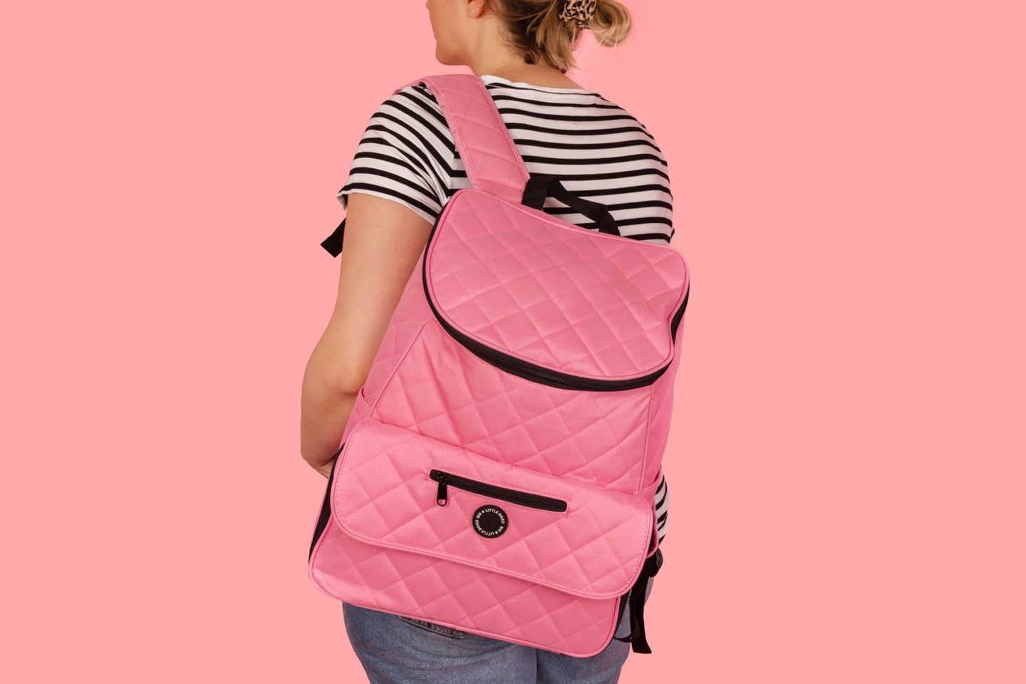 ON-THE-GO BACKPACK (+ ACCESSORIES): Pink {FINAL SALE}