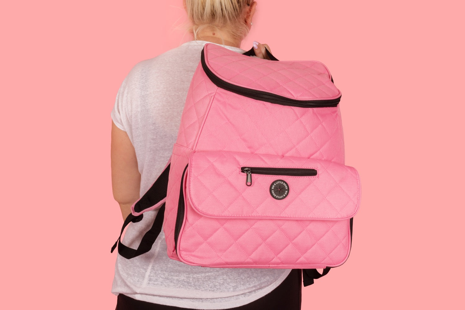 ON-THE-GO BACKPACK (+ ACCESSORIES): Pink {FINAL SALE}