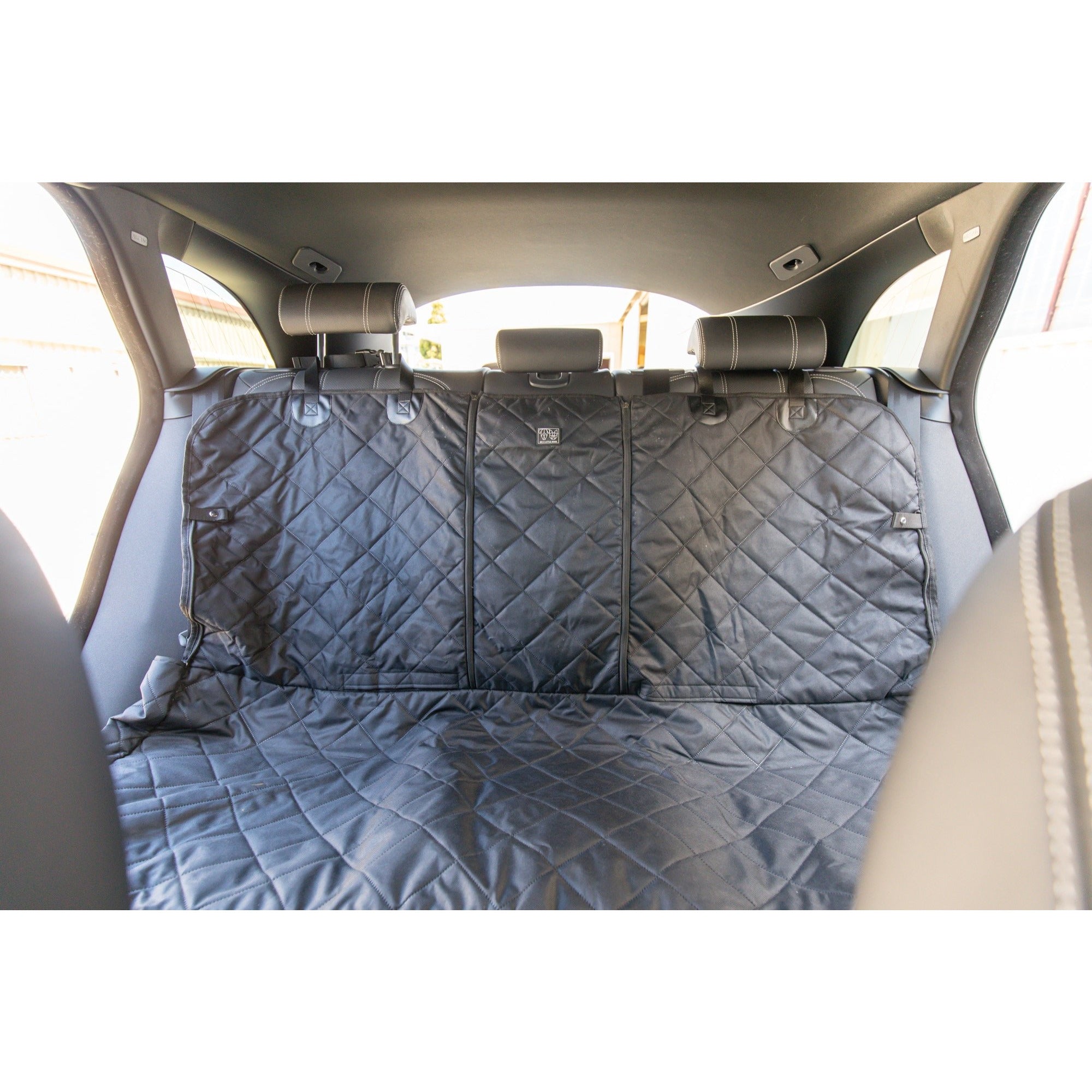 PREMIUM HAMMOCK CAR SEAT COVER: Black