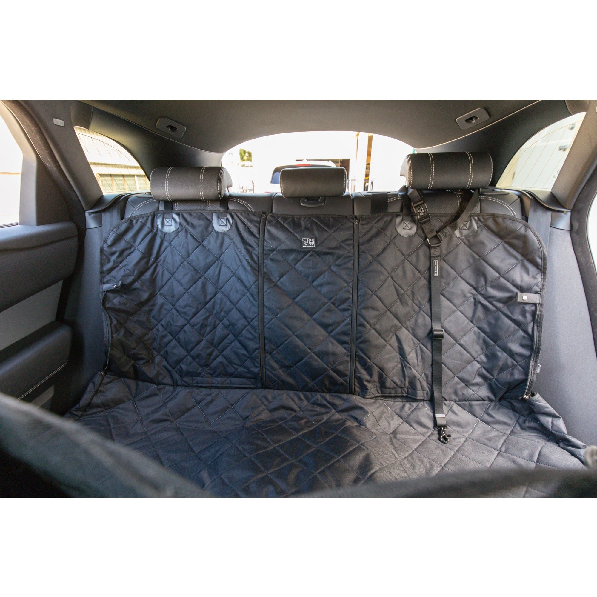 PREMIUM HAMMOCK CAR SEAT COVER: Black