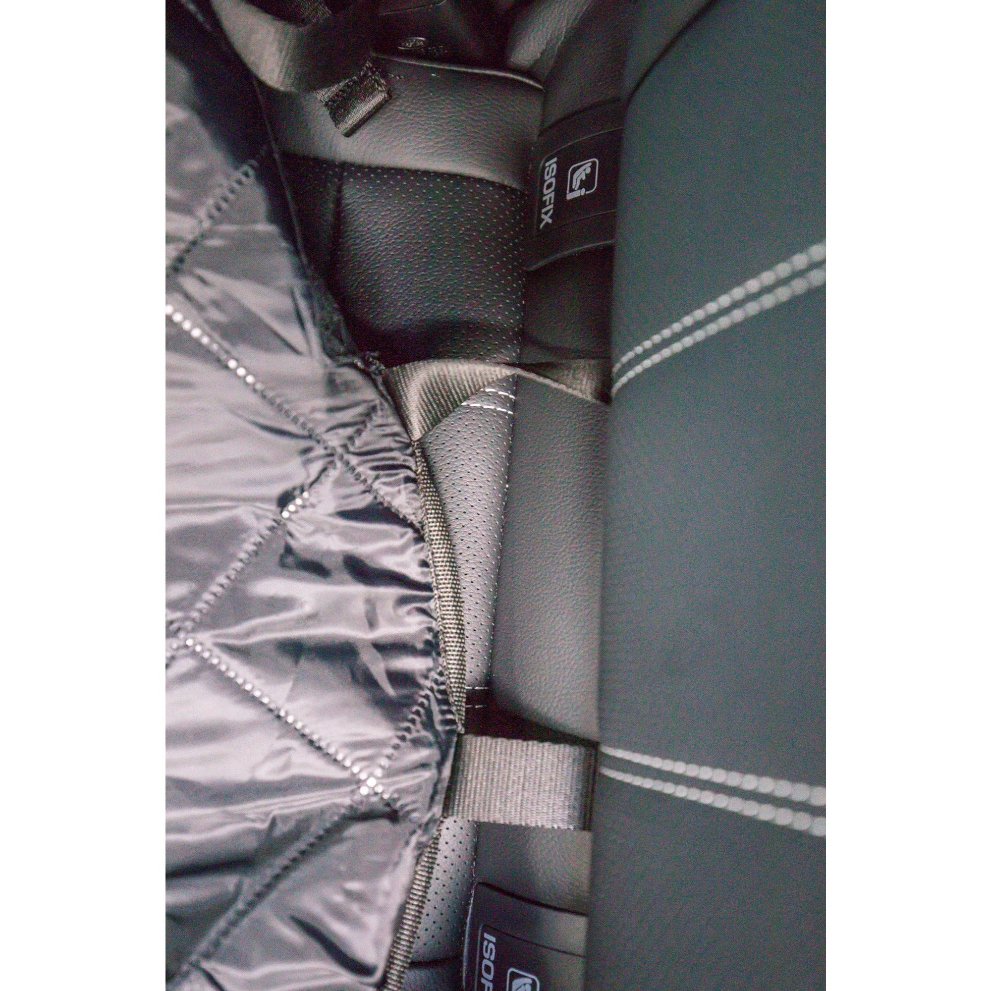 PREMIUM HAMMOCK CAR SEAT COVER: Black