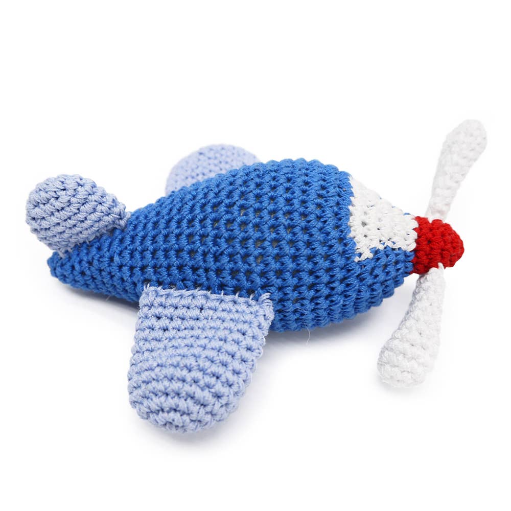 Dogo Pet : Crochet Toy - Airplane {FINAL SALE}