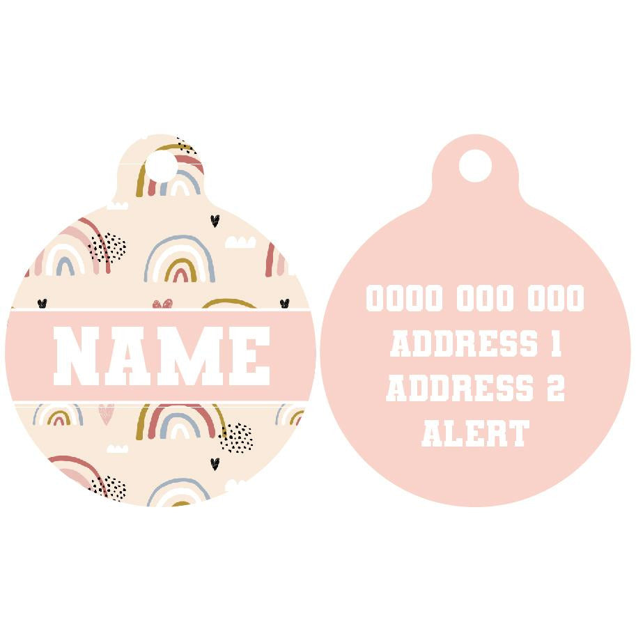 Pet ID Tag | Rainbow Dreams