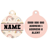 Pet ID Tag | Rainbow Dreams