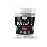 DOG TREATS | Organic Dog Treats: Dog Gelato Kit - Birthday Cake