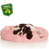 Kloud9 Teddy - Australia's Best Calming Dog Bed (Aus Made!): Pink / Extra Large {FINAL SALE}