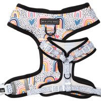 Adjustable Dog Harness Chasing Rainbows