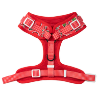 ADJUSTABLE DOG HARNESS: Cherrylicious