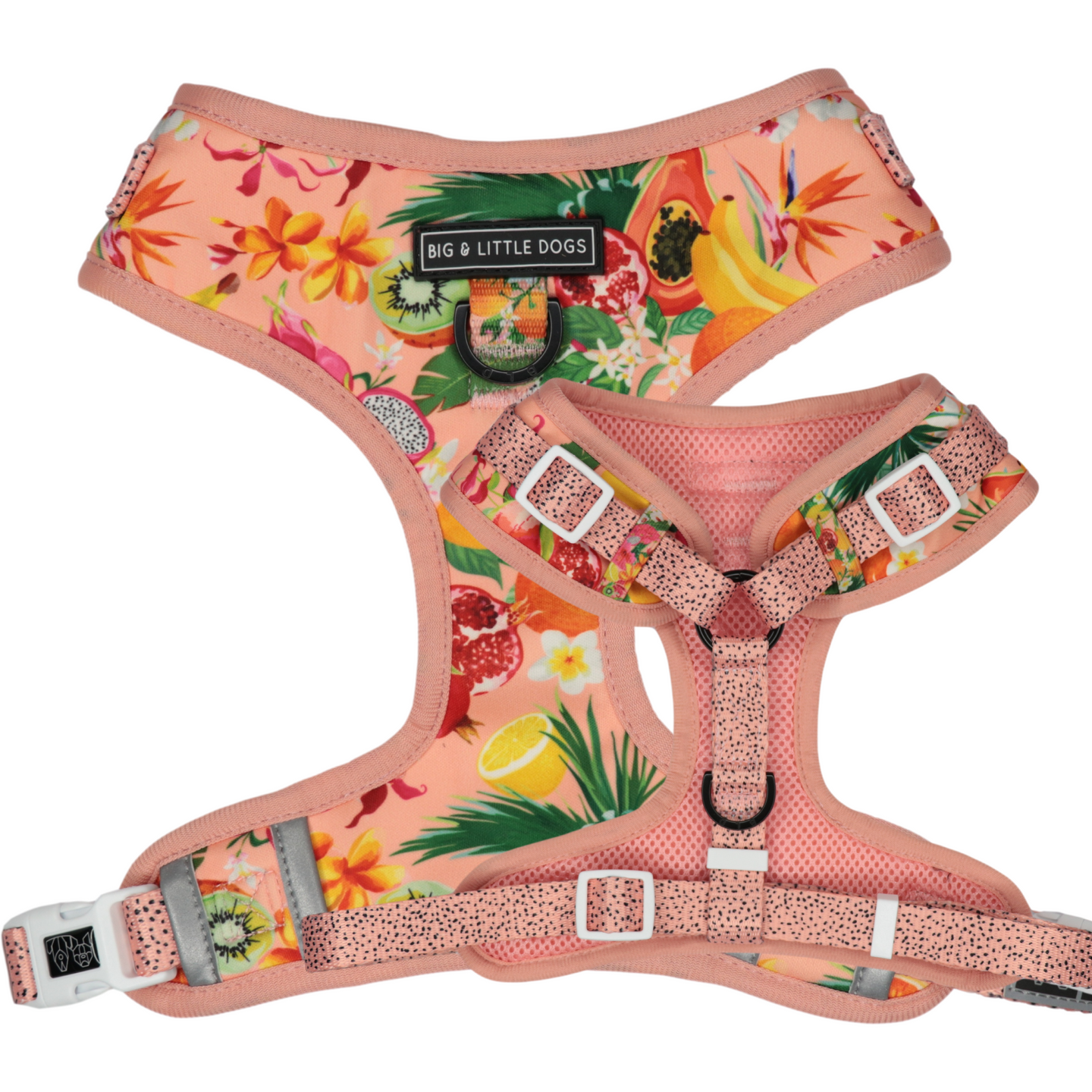 Adjustable Dog Harness Fruit Salad