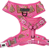 BIRTHDAY EXTRAVAGANZA BOX: "Pink Fairy Bread" Harness & Collar (SOLD OUT)