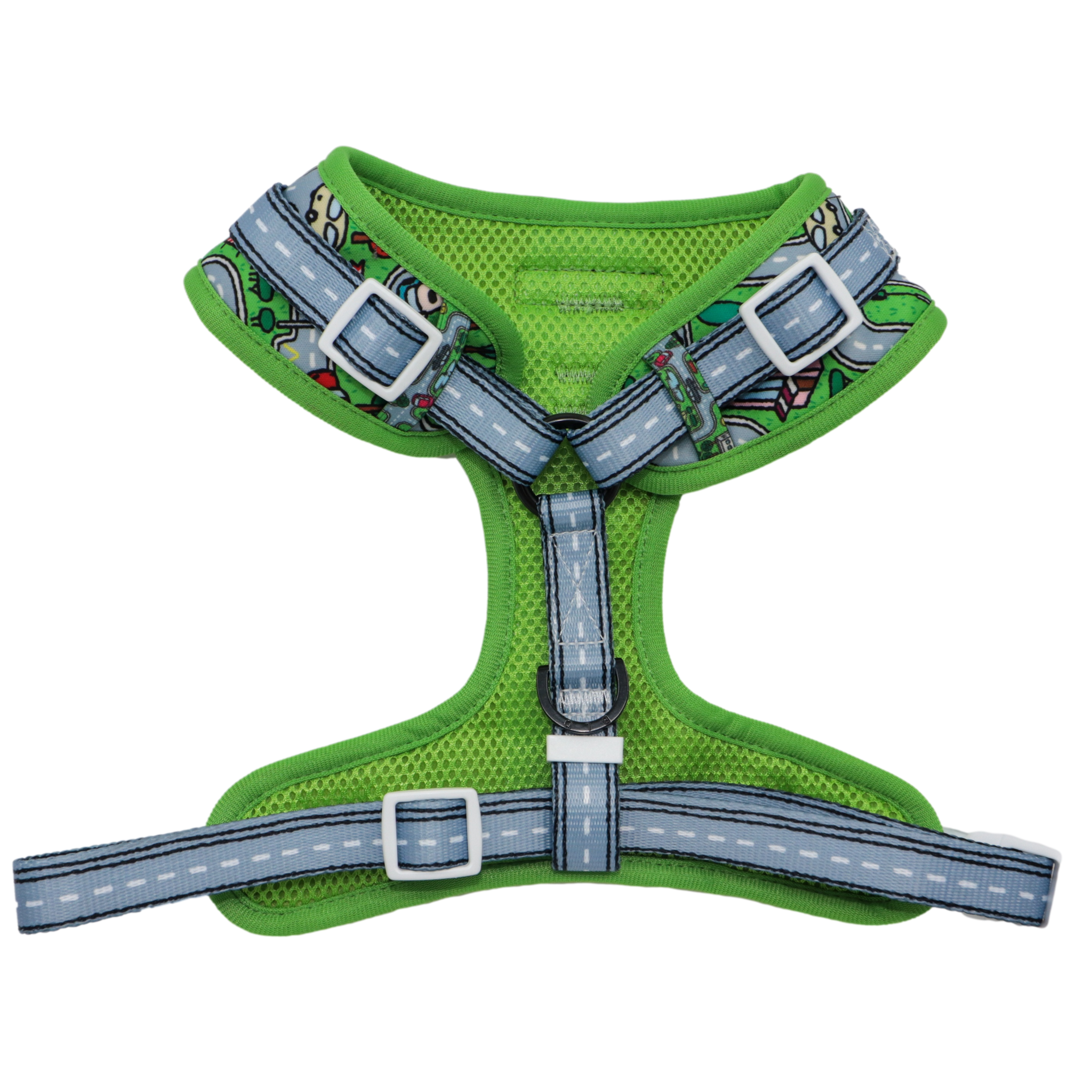 Adjustable Dog Harness Traffic Town