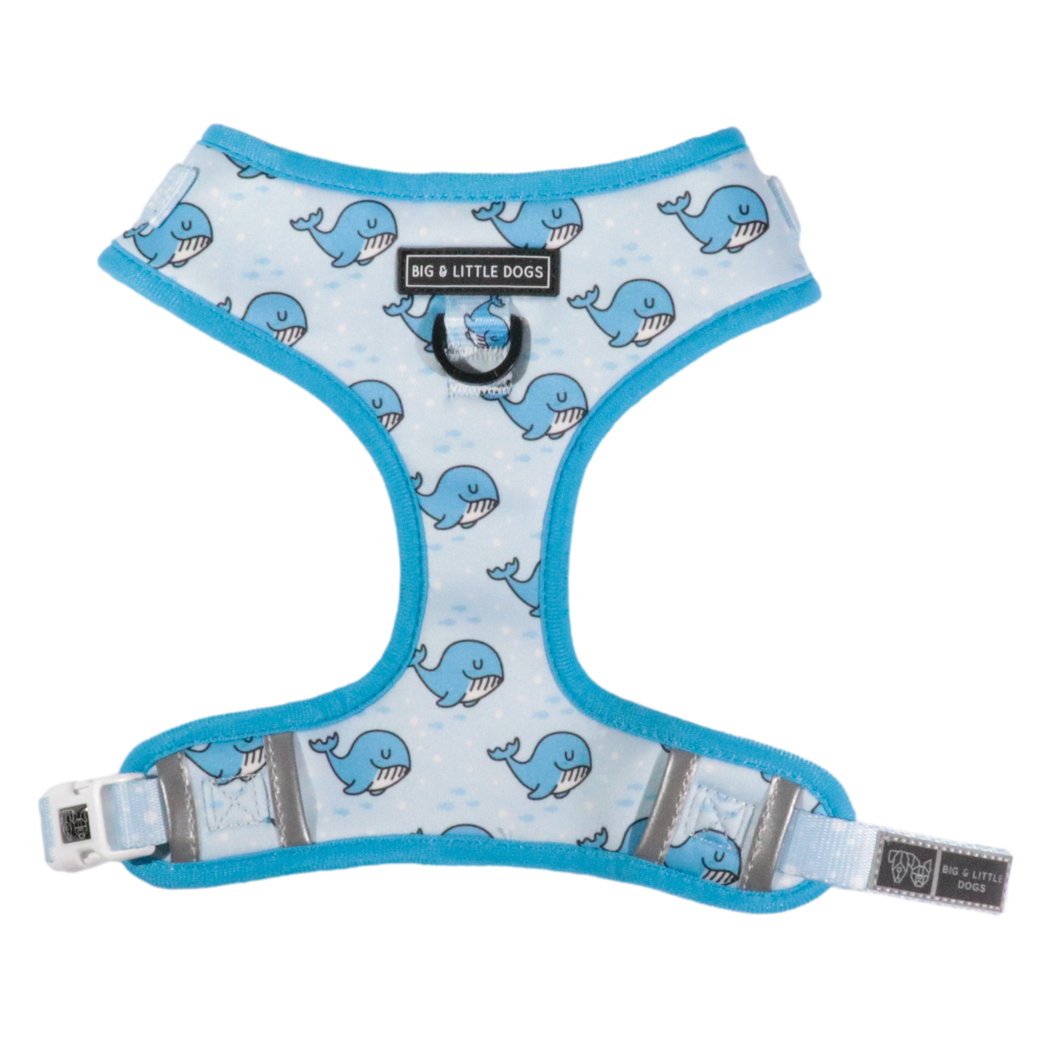 ADJUSTABLE DOG HARNESS: Whale, Hello There {FINAL SALE}