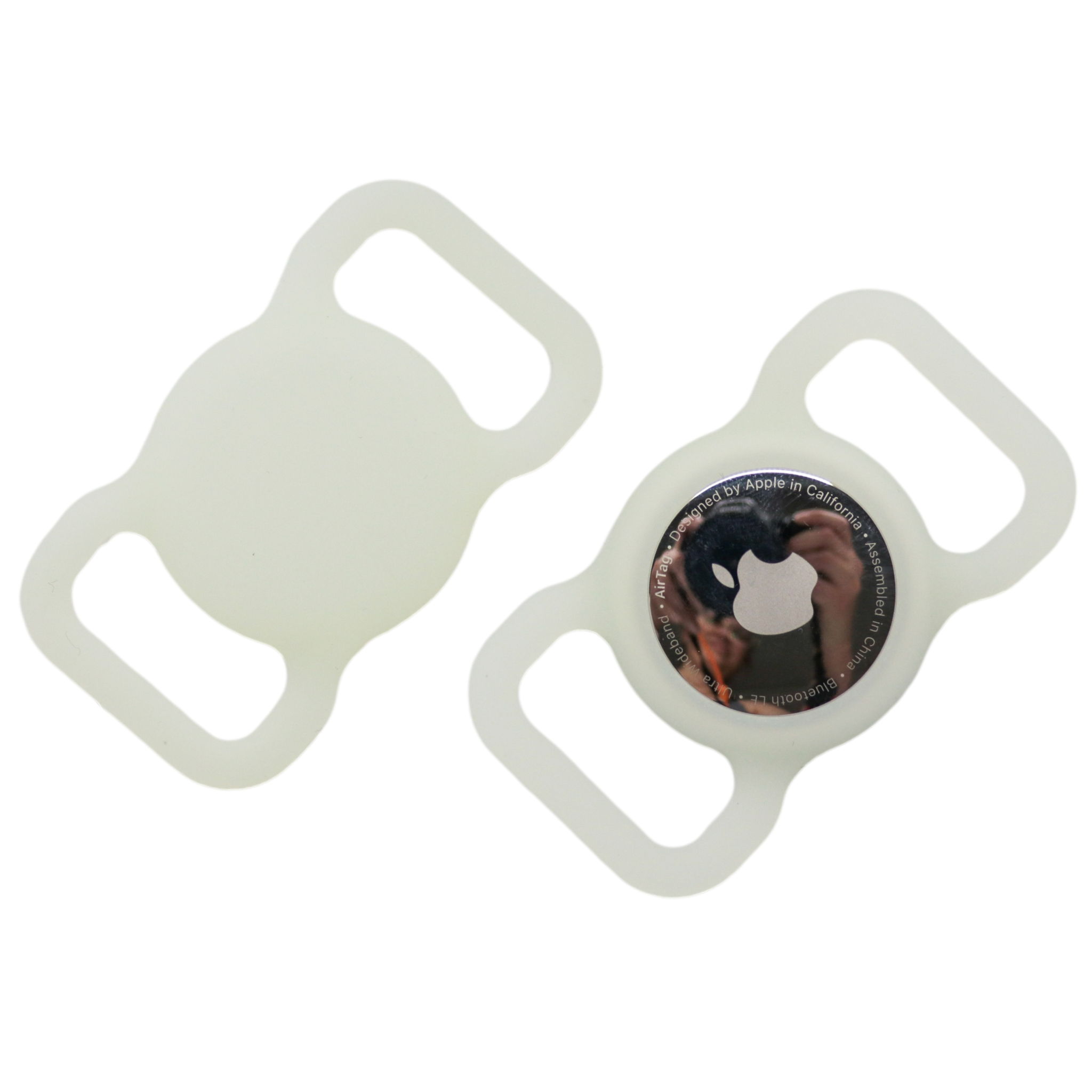 AirTag Holder | Harness or Collar Mounted (M/L Size) | Glow-in-the-Dark